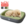 Wholesale Custom Logo Short Plush Thickened Sponge Pet Product Cat Dog Bed Large