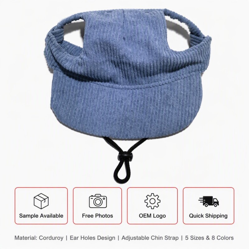 Wholesale Breathable Adjustable Dog Pet Hat