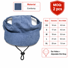 Wholesale Breathable Adjustable Dog Pet Hat