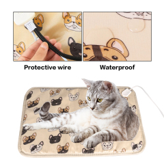 Manufacturer wholesale temperature control mat dog bed heated