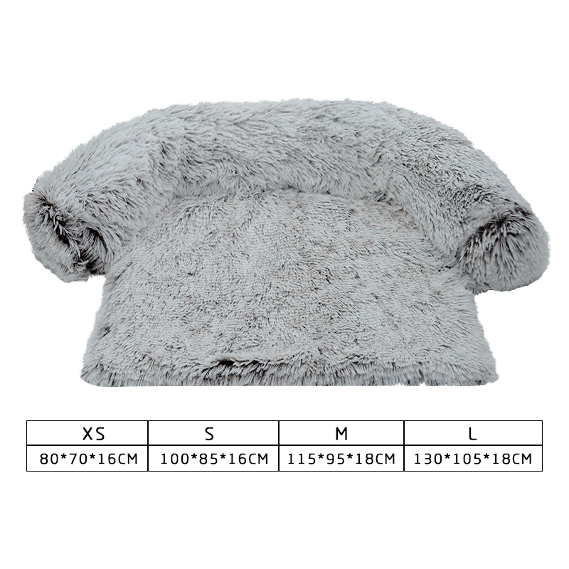Manufacturer wholesale soft warm plush grey pink washable blanket dog large bed