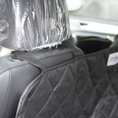 wholesale manufacturer large black waterproof foldable washable carrier pet dog car seat cover