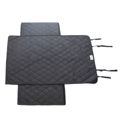 wholesale manufacturer large black waterproof foldable washable carrier pet dog car seat cover