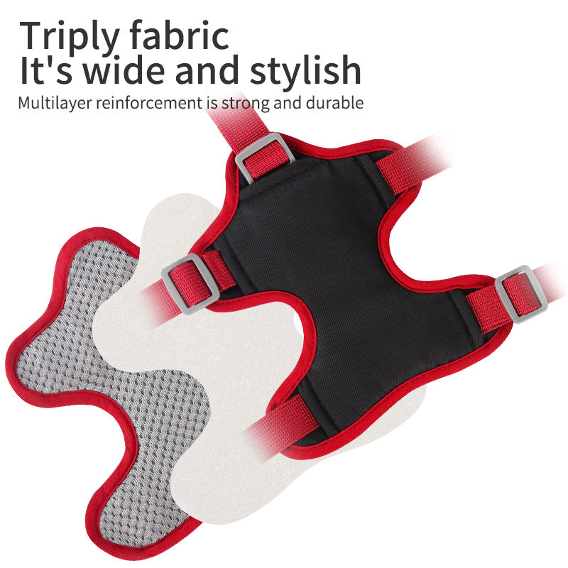 Wholesale Reflective Stripe Large Dog Harness Breathable