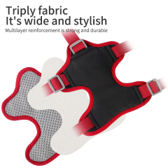 Wholesale Reflective Stripe Large Dog Harness Breathable