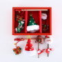 Manufacturer wholesale christmas hat bandana teaser cat ball toys set