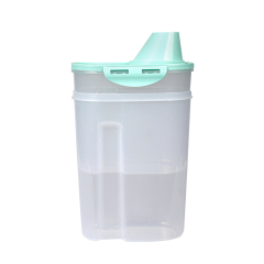 Manufacturer wholesale plastic damp-proof dog food container S M