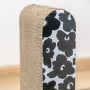 Manufacturer wholesale black pattern corrugated cat scratcher cardboard