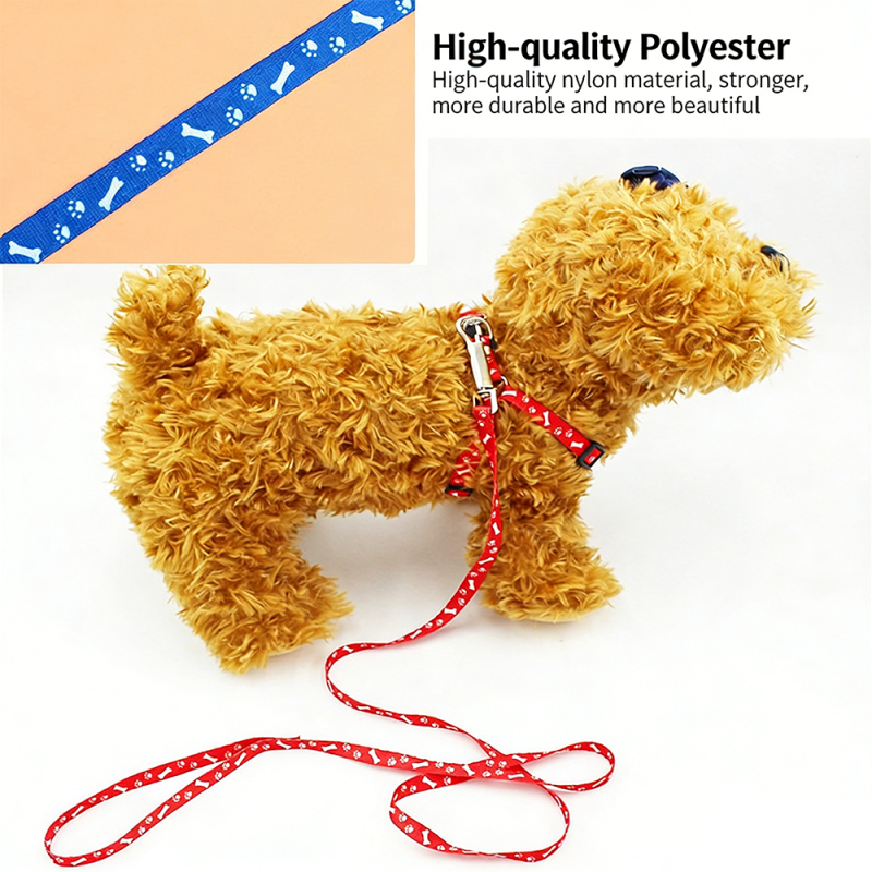 Wholesale Multi-colors Cheap Small Dog Harness and Leash