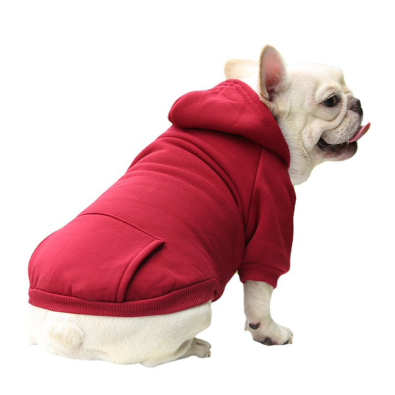 Wholesale Winter Warm Blank Pet Clothes Dog Hoodie
