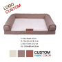 Manufacturer wholesale egg foam detachable dog sofa bed
