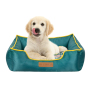 Manufacturer wholesale green jungle series dog bed new pattern