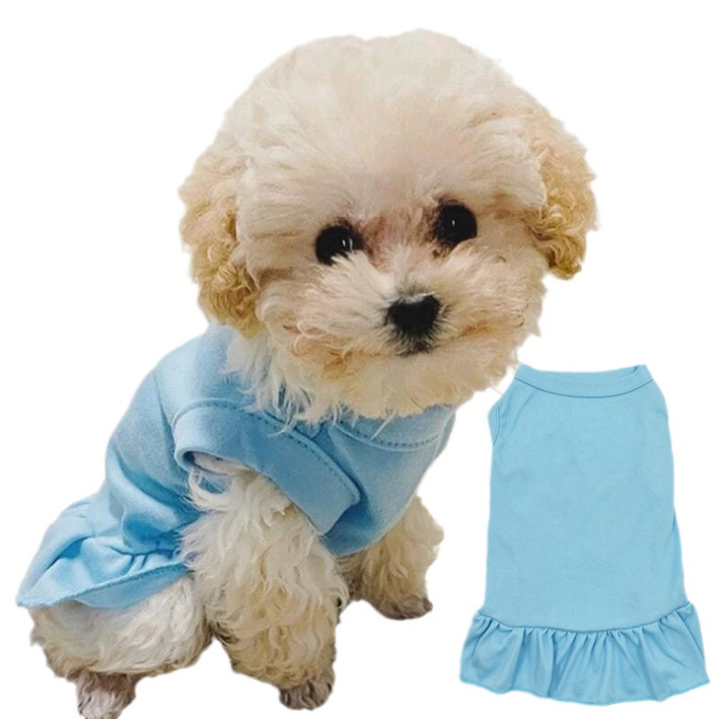 Wholesale Blank Pet Accessories Clothes Dog Dress