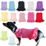 Wholesale Blank Pet Accessories Clothes Dog Dress