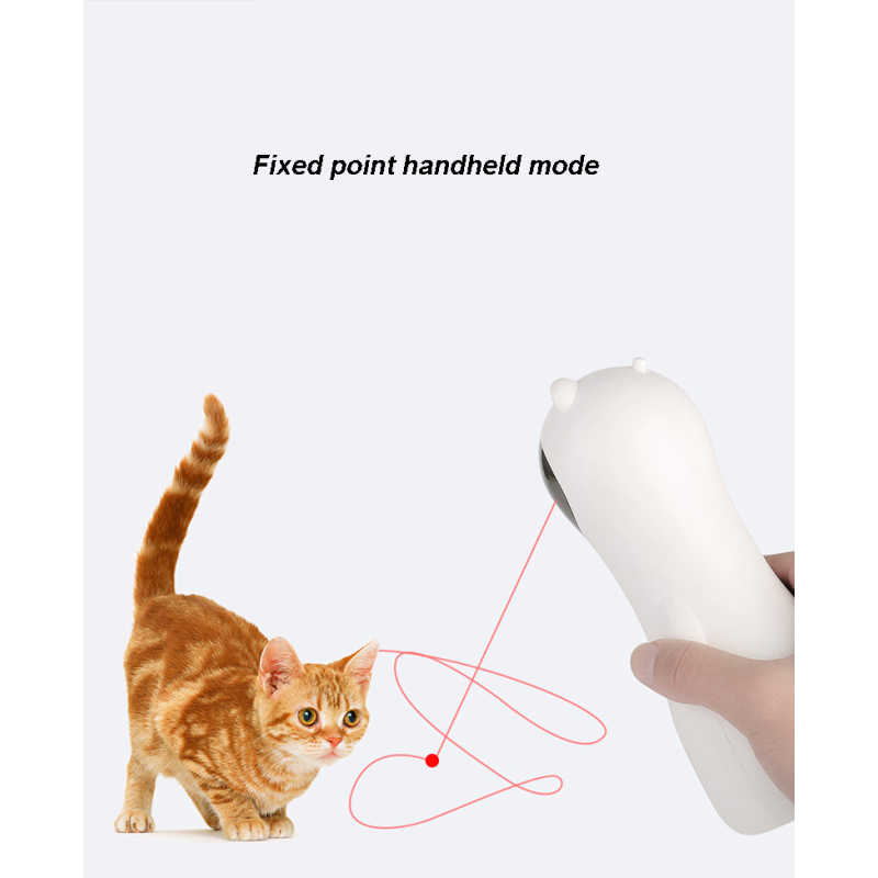 Manufacturer wholesale new electric interactive USB charge laser light cat toy battery