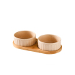 khaki-two bowls