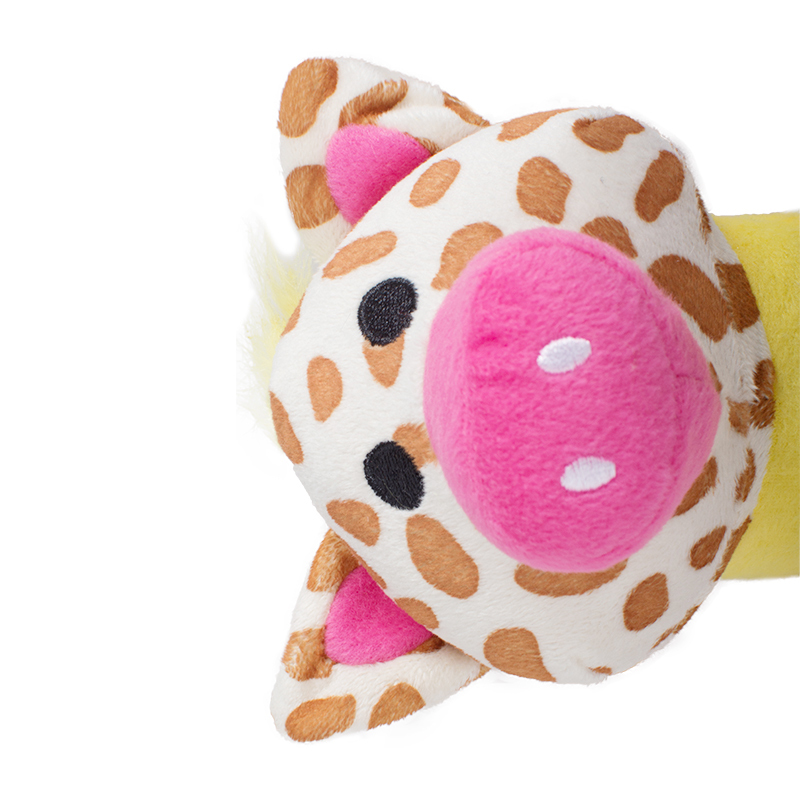 Manufacturer wholesale stuffed squeaky chew cute pet dog short plush pig toys