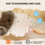 Wholesale Easy Clean Detachable Felt Cat Cage House