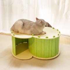 Wholesale Easy Clean Detachable Felt Cat Cage House