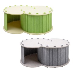Wholesale Easy Clean Detachable Felt Cat Cage House