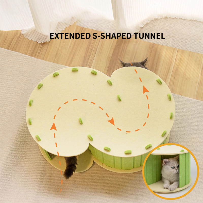 Wholesale Easy Clean Detachable Felt Cat Cage House