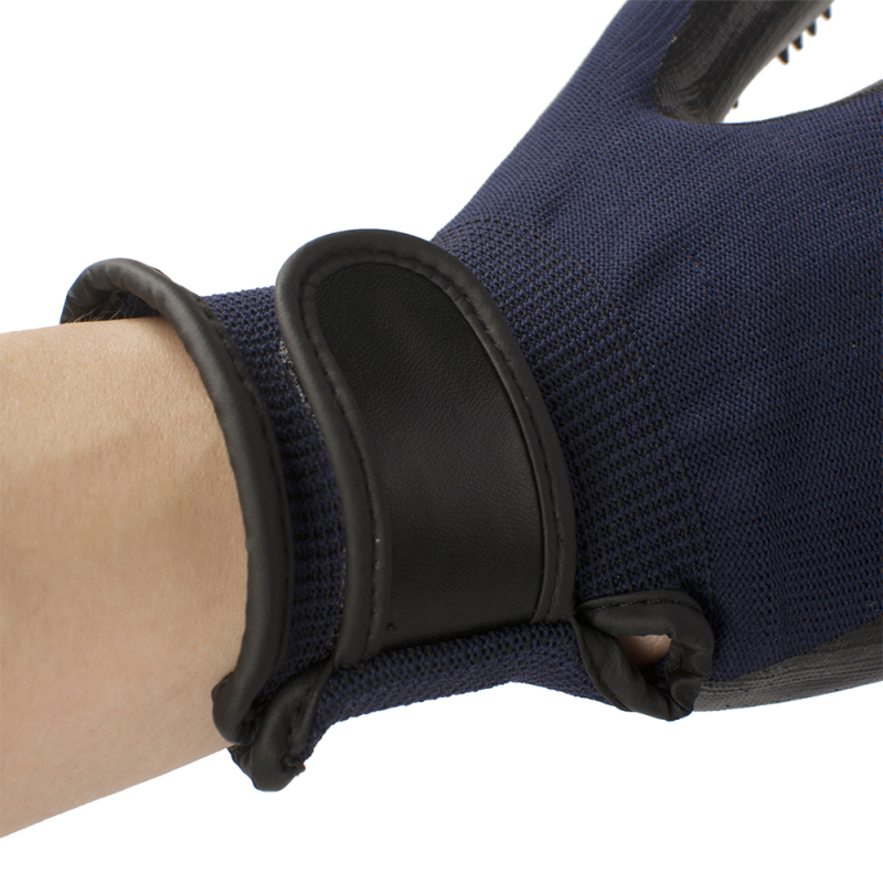 Manufacturer OEM rubber blue dog cat hair removal grooming tool