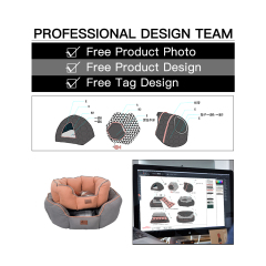 Manufacturer wholesale custom design dog accessories bed pet product