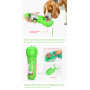 Manufacturer wholesale 3 in 1 portable functional dog water bottle food with poop bag storage