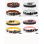 Manufacturer wholesale multi-color adjustable dog leather collar