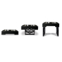 Manufacturer wholesale raised adjustable height elevated dog two bowls