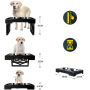 Manufacturer wholesale raised adjustable height elevated dog two bowls