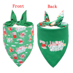 Manufacturer wholesale double-sided pattern dog bandanas multi-design