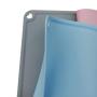 Manufacturer wholesale silicone blue pink grey love shape dog pet feeding mat
