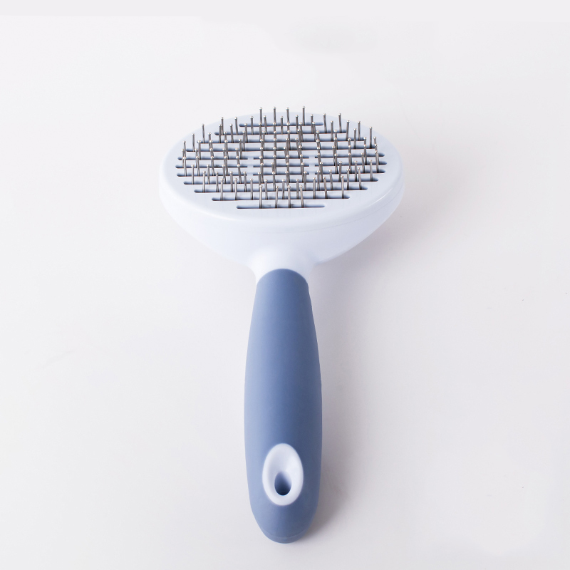 wholesale manufacturer tpr cat brush dog comb grey blue