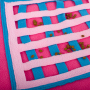 Manufacturer wholesale foldable pink dog snuffle training feed mat