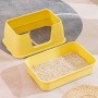 Manufacturer Wholesale Plastic Detachable Cat Litter Box