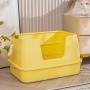 Manufacturer Wholesale Plastic Detachable Cat Litter Box
