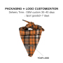 Wholesale Custom logo Halloween Bandana Dog Pet Costumes Hat