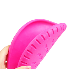wholesale foot print durable tpr chew pet dog round toys