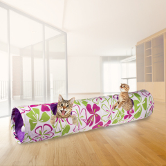 wholesale manufacturer outdoor collapsible foldable cat toy cat tunnel