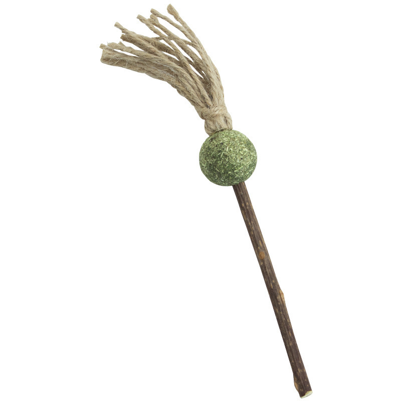 Wholesale  Wood Catnip Ball Cat Stick Toy