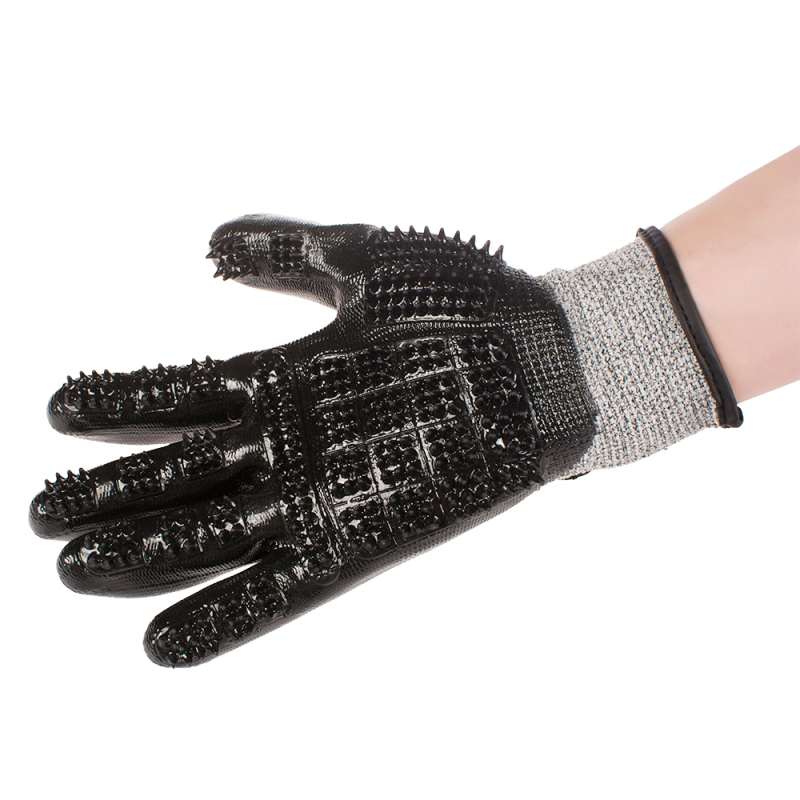 hair remover rubber dog grooming tool product pet glove