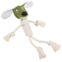 pet supplier chew product plush dog toy rope