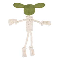 pet supplier chew product plush dog toy rope