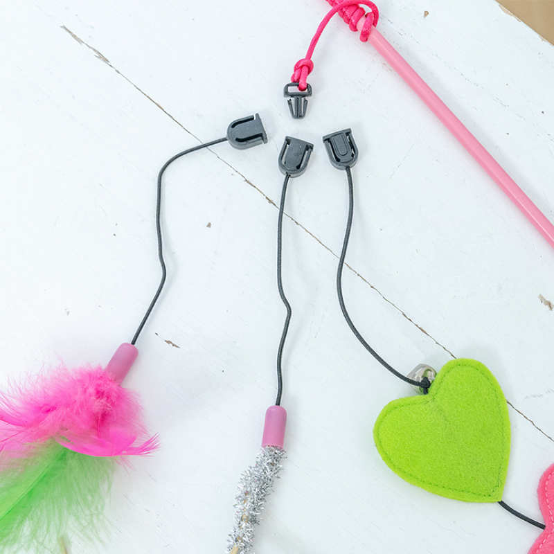 Manufacturer wholesale feather tail cat teasing pole toys