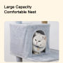 Manufacturer wholesale sisal grey short plush house cat scratcher