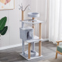 Manufacturer wholesale sisal grey short plush house cat scratcher