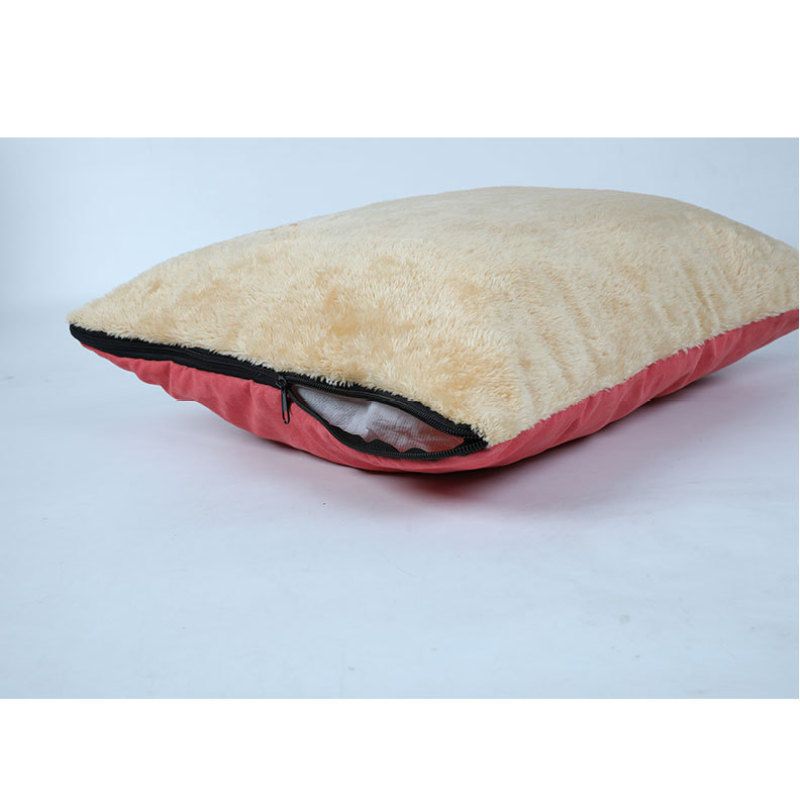 Manufacturer wholesale soft luxury suede short plush pet dog sofa bed
