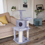 Manufacturer Wholesale Sisal Short Plush Cat Tree Scratcher