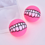 Manufacturer wholesale teeth pattern design dog vinyl toy